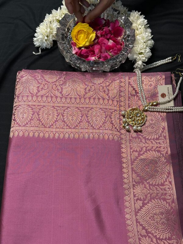 Pink Saree - Image 3