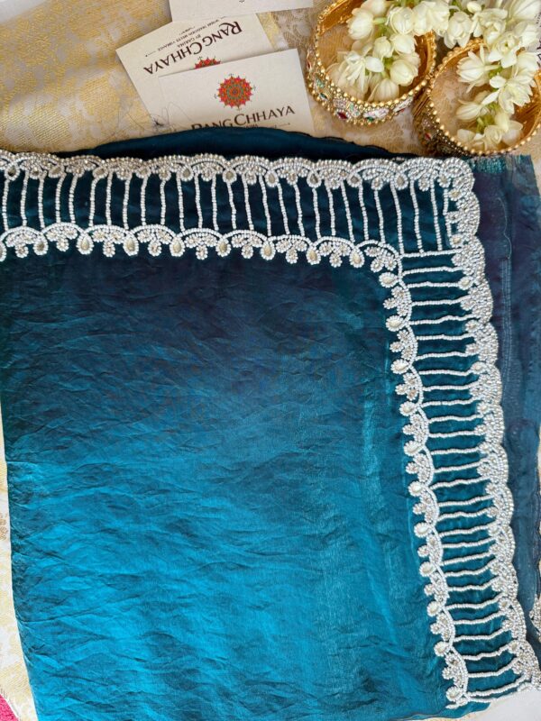 Indigo Saree - Image 2