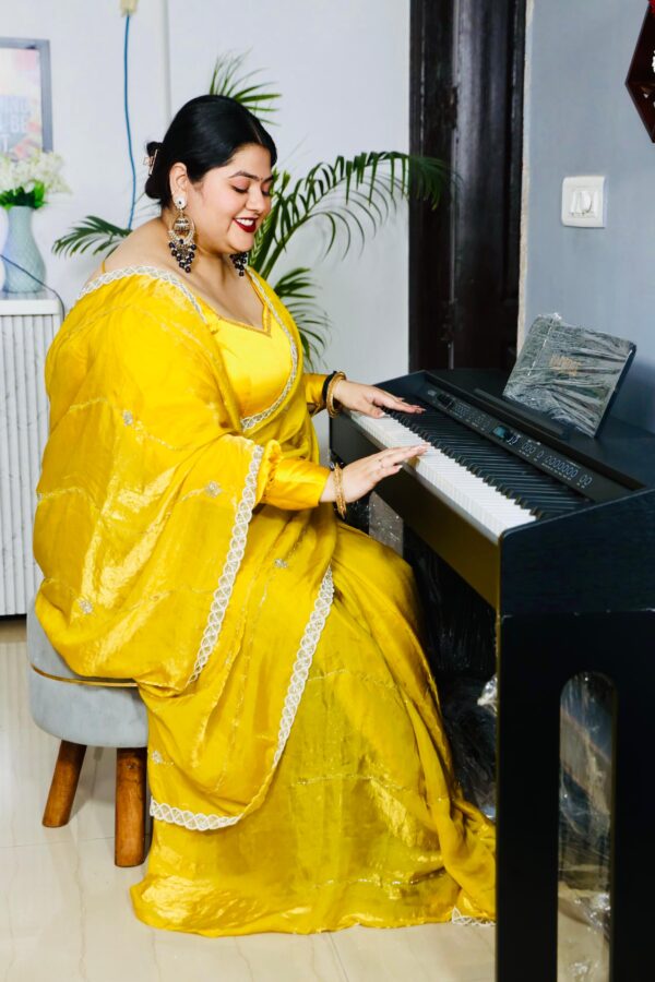 Yellow Saree