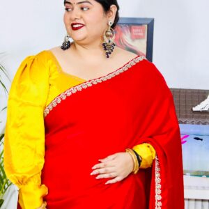 Red Saree