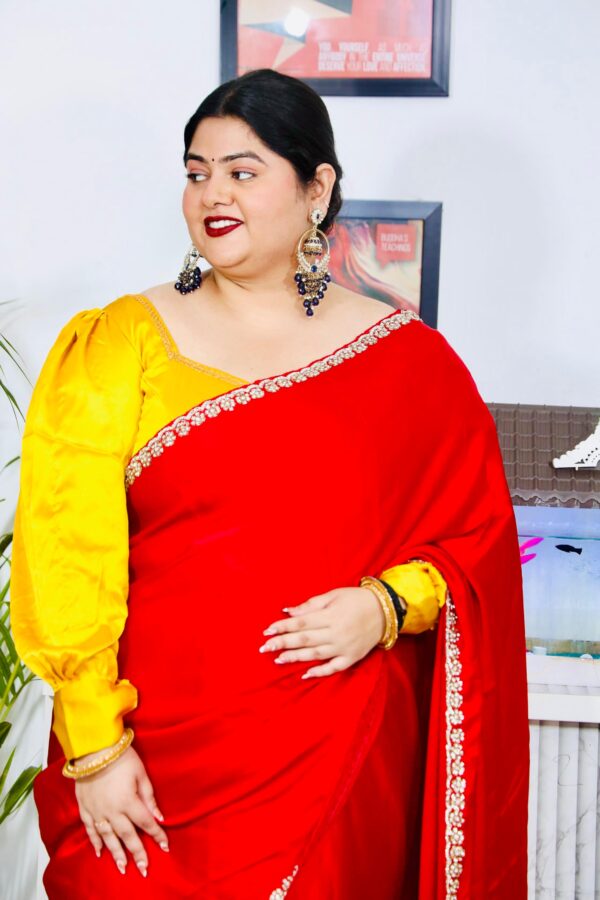Red Saree