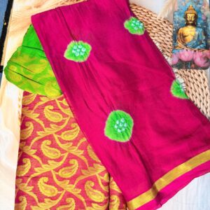 Gulaal Baandh Saree