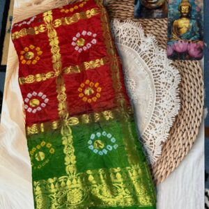 Rajrani Bandhej Saree