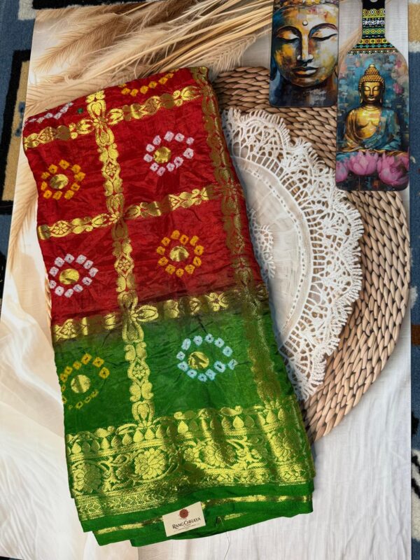 Rajrani Bandhej Saree