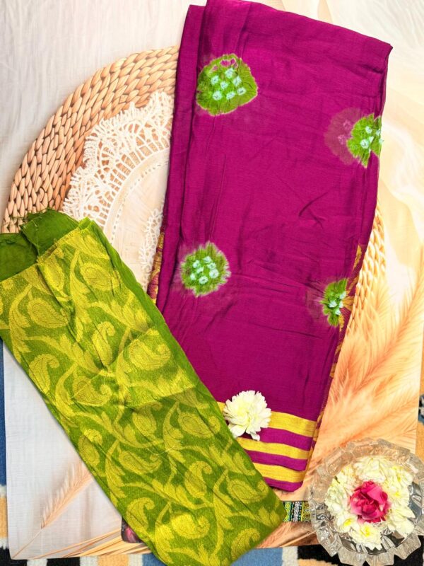 Rajasthani bandhez saree